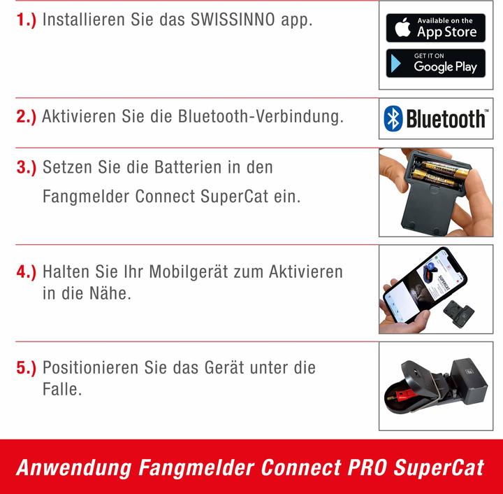 Produktbild Swissinno Fangmelder Connect SuperCat
