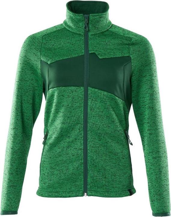 Produktbild Mascot Strickpullover mit Reissverschluss, Damen Strickjacke Grösse M, grasgrün/grün (M)