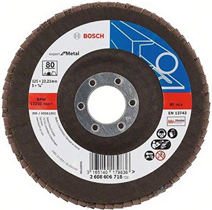 Actual product image Bosch Professional Zubehör Fächerschleifscheibe X551 (80)