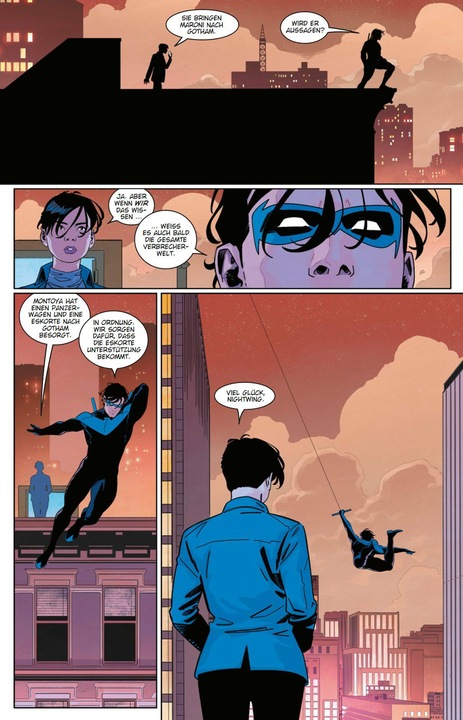 Produktbild Panini Nightwing (Deutsch, Eduardo Pansica, Jay Kristoff, C. S. Pacat, Daniele Di Nicuolo, Eddy Barrows, Inaki Miranda, Tom Taylor, Rick Leonardi, Bruno Redondo, Scott McDaniel, Mikel Janín, Javier Fernandez, Geraldo Borges, 2023)