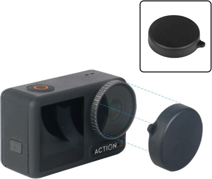 Produktbild Ueli Express 8 in 1 DJI Osmo Action Display und Linsen Panzerglas mit Objektivschutz