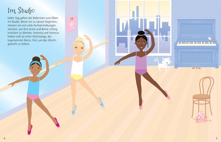 Actual product image My glitter dress-up doll sticker books mini