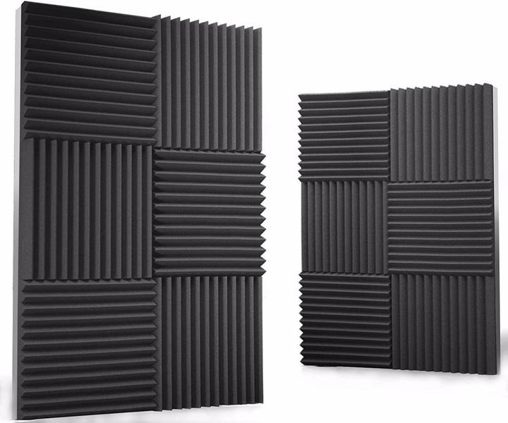 Actual product image Kuchoow Sound absorber acoustic foam, 24 pieces (24 pcs.)