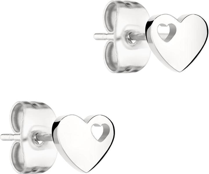 Immagine prodotto Cool Time Kids Orecchini con design a cuore (Acciaio inossidabile)
