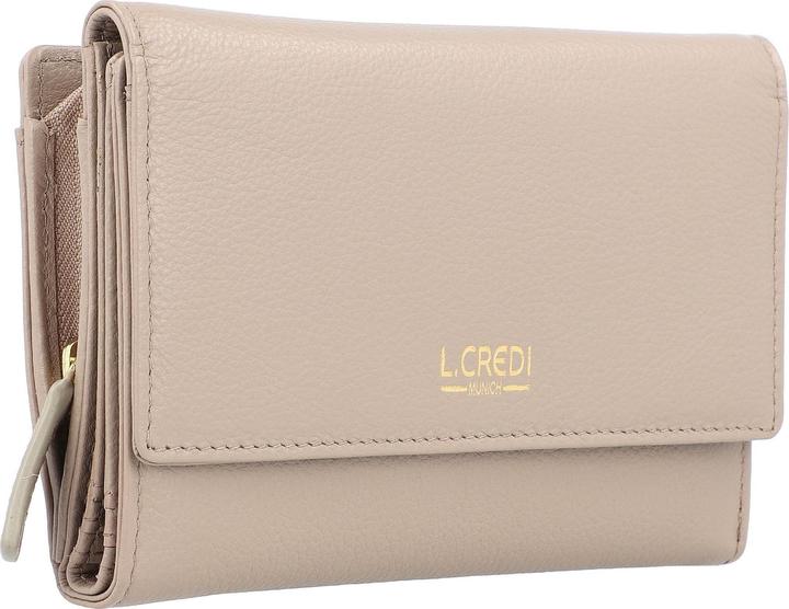 Actual product image L.Credi Evelyn wallet RFID leather 14.5 cm