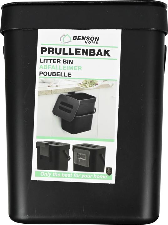 Produktbild Benson Home Abfalleimer schwatz (3 l)