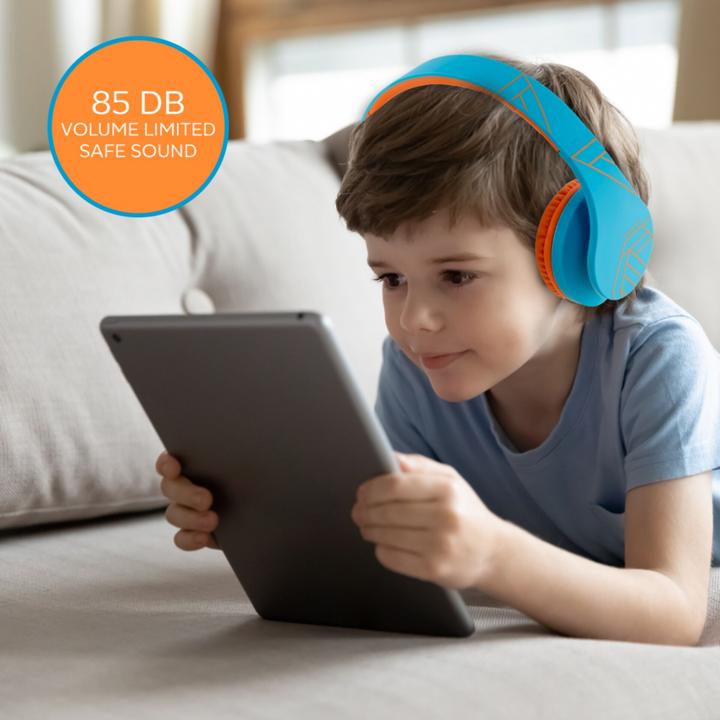 Produktbild PowerLocus P2 Kids Kopfhörer blau/orange