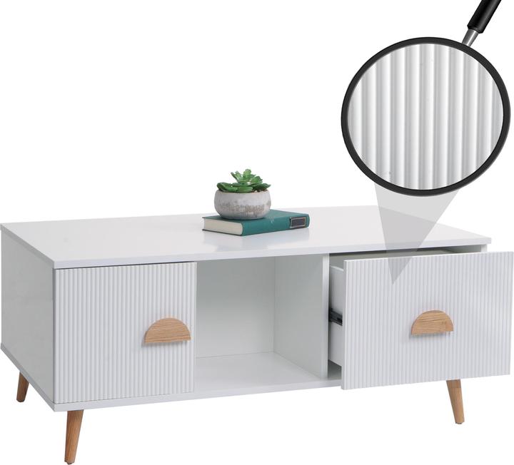 Image du produit JOHN316 Couchtisch (60 x 100 x 43 cm)