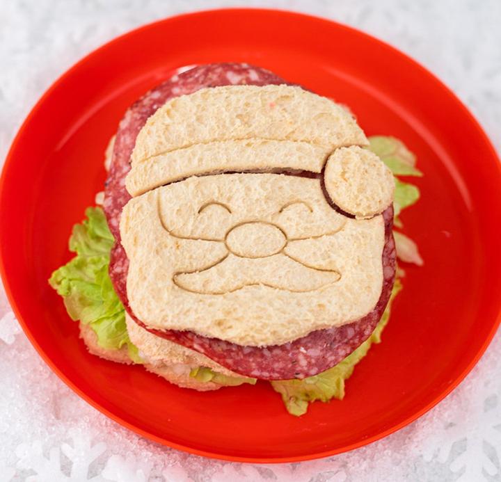 Actual product image Lunch Punch Bento Set Christmas limited (1 pcs., Cutlery set)