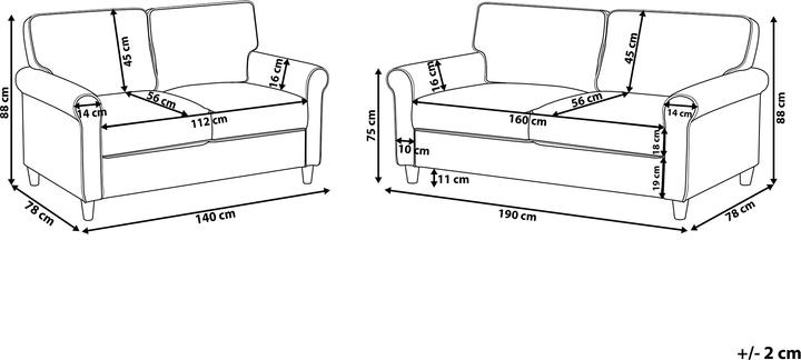 Produktbild Beliani Ronneby