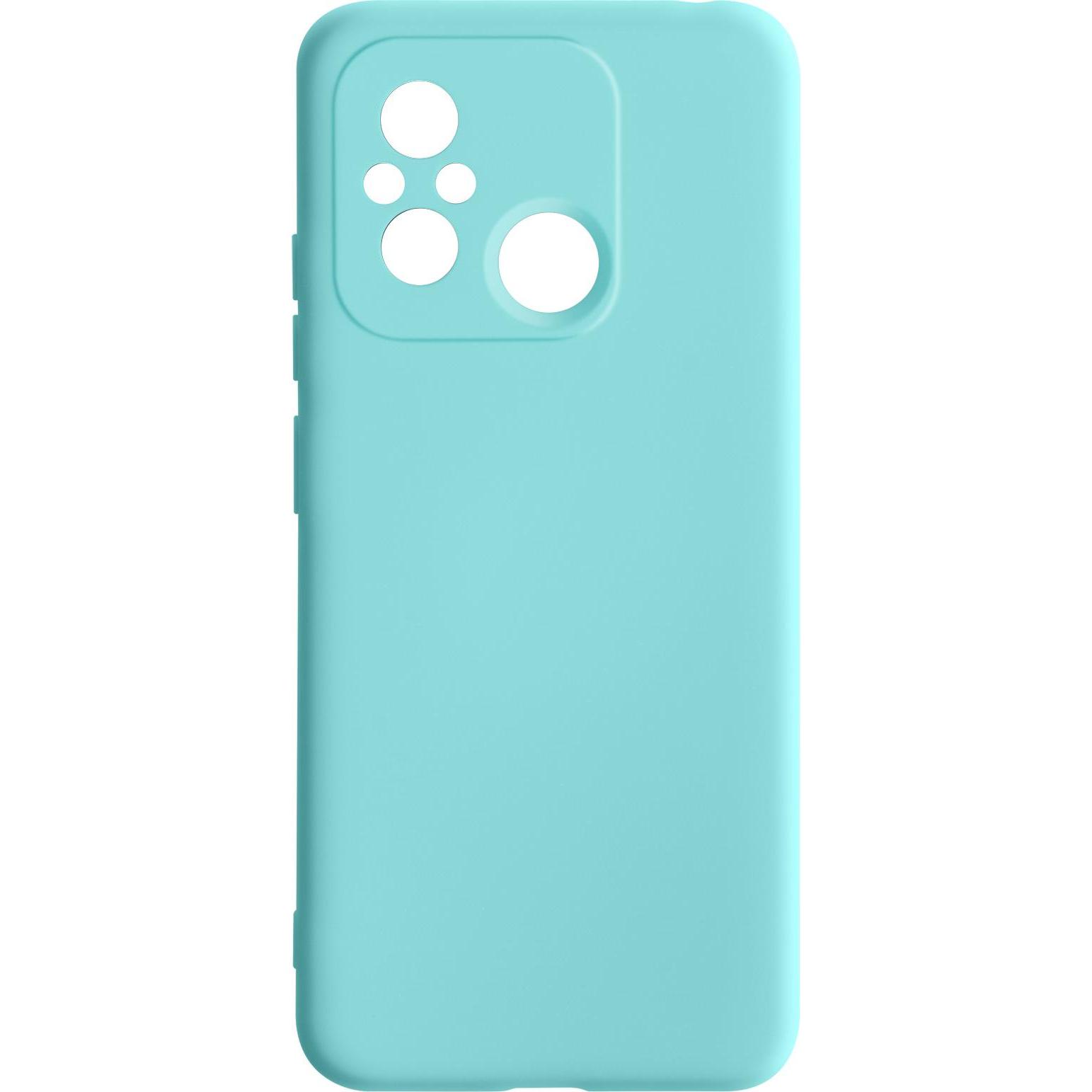Avizar Soft Touch Series (Xiaomi Redmi 12C), Smartphone Hülle, Blau