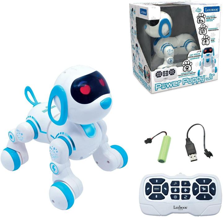 Immagine prodotto Lexibook Power Puppy Jr. - Il mio cucciolo robotico intelligente (PUP01)