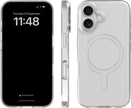 Actual product image A Good Group Hard cover CLRPRTCT clear (Apple iPhone 16)