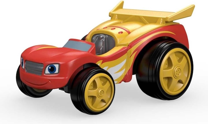 Actual product image Blaze And The Monster Machines FISHER PRICE "Blaze and jeep monsters" car (metal), CGF20