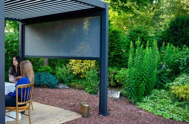 Immagine prodotto Colibri Rideau latéral réglable 4m pour Pavillon Pergola Premium et Standard Plus (1 cm, 400 cm)