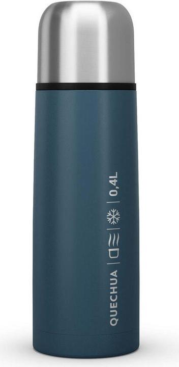 Immagine prodotto Quechua Fiaschetta sottovuoto in acciaio inox con bicchiere (0.40 l)