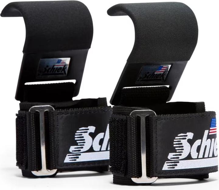 Actual product image Schiek Power Lifting Hooks 1200 BLACK (One size)