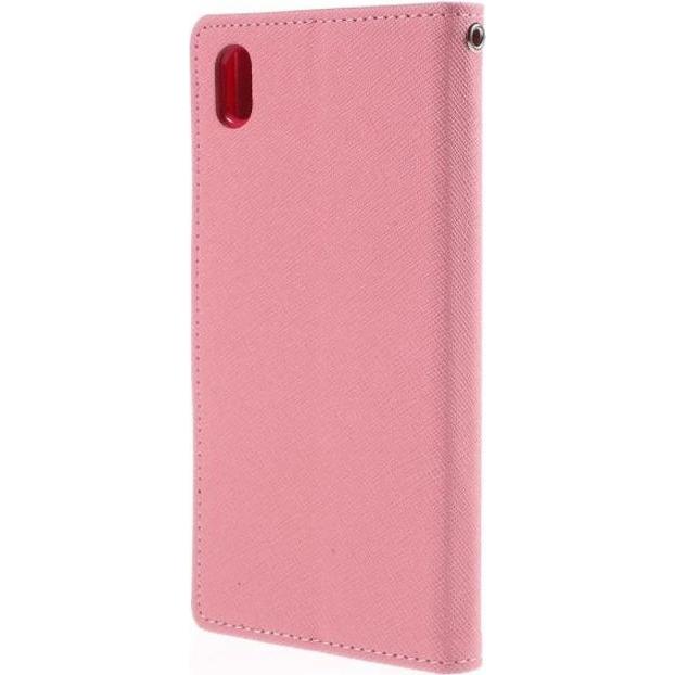 Thumbnail - Goospery Fancy Diary Series (Sony Xperia M4 Aqua), Smartphone Hülle, Rosa, Pink