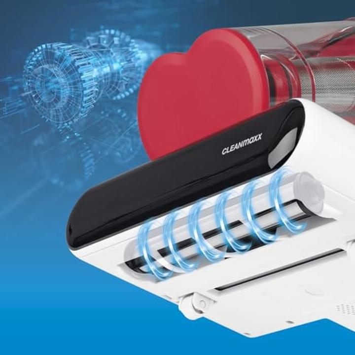 Actual product image CleanMaxx Rotating Mite Vacuum with UV-C Light and HEPA Filter