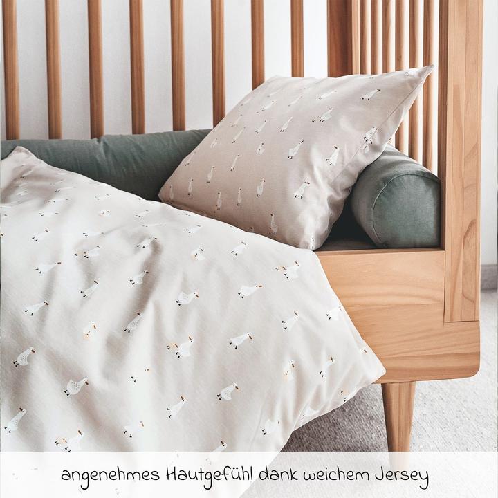 Produktbild Julius Zöllner Bettwäsche Jersey 100 x 135 / 40 x 60 cm (100 x 135 cm, 40 x 60 cm)