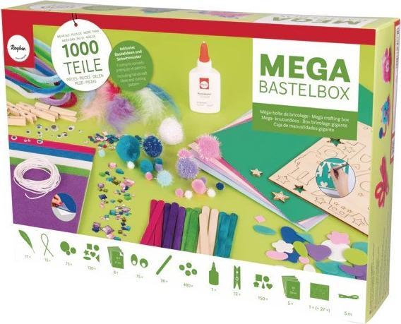Produktbild Rayher Mega-Bastelbox Fantasy 1.000 Teile