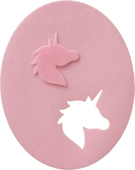 Image du produit Mono Quick Flicken 2tlg. Rosa Einhorn (2 pcs, 9.90 x 7.90 cm)