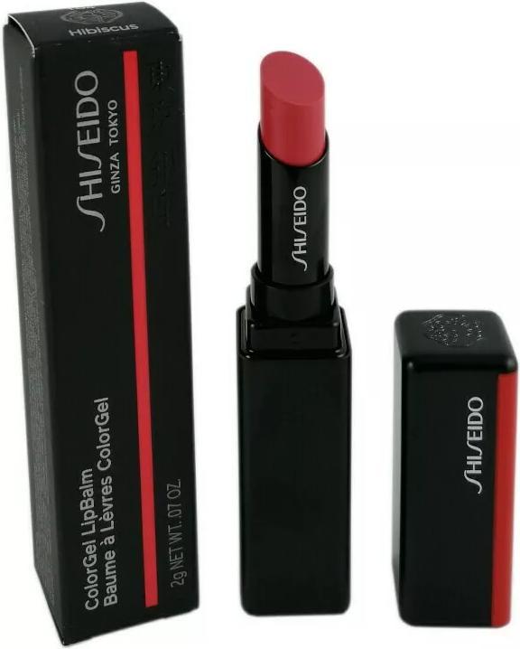 Actual product image Shiseido Color Gel Lip Balm (104-hibiscus 2 g)