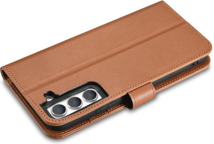 Produktbild iCarer Haitang Leather Wallet Case, Leather Case for Samsung Galaxy S22 + (S22 Plus) Wallet Case Bro (Samsung Galaxy S22+)