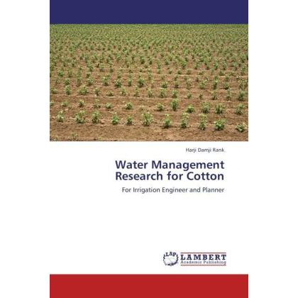 Water Management Research for Cotton, Fachbücher