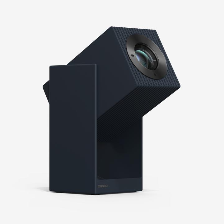 Actual product image Wanbo Projector Cube 2 Pro Android 11, 500 ANSI, Gimbal, Blue EU (Full HD, 500 lm)