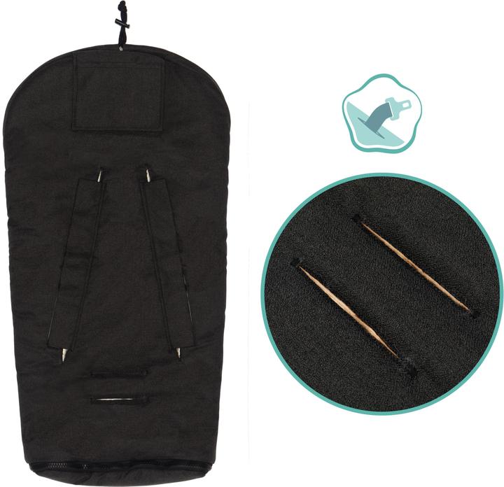 Image du produit Fillikid Winterfusssack Moritz ebenholz