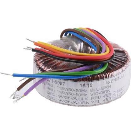 Rs Pro Transformator Ringkern 50VA 2x9V, Transformator