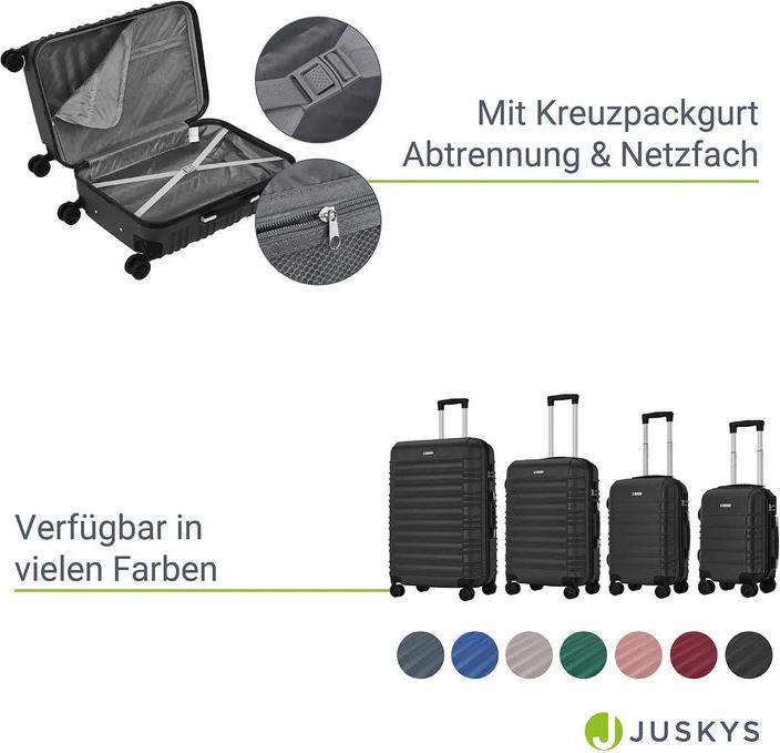 Produktbild Juskys Hartschalen Kofferset Rom (120 l)