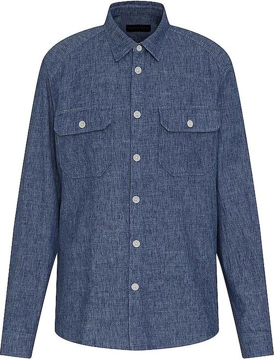 Produktbild Drykorn Long Sleeve Phasmo Shirt Relaxed Fit Blue (L)