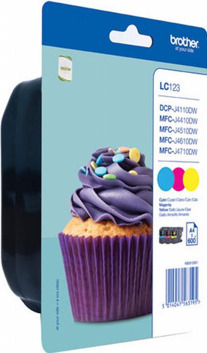 Immagine prodotto Brother LC-123 Rainbow Pack (M, Y, C)