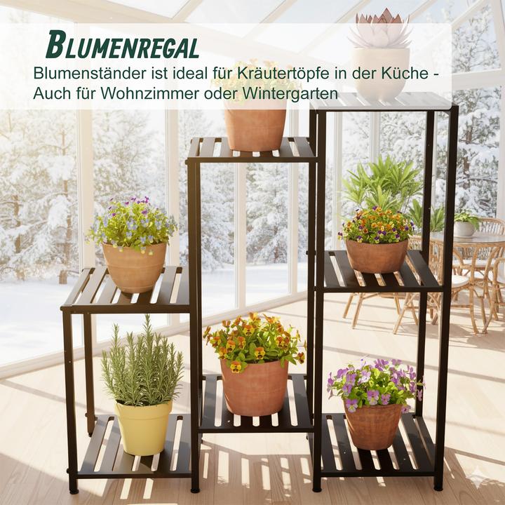 Image du produit Relaxdays Blumenregal