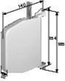 Productafbeelding Magni Mini opschroefwinder, draaibaar 84803