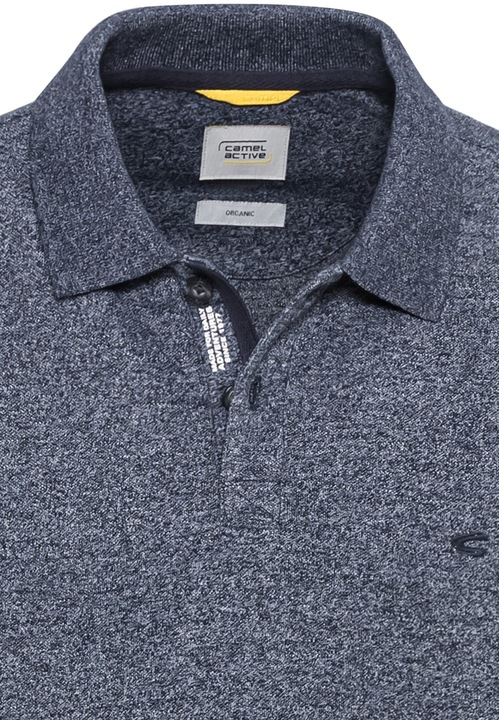 Actual product image Camel Active Short-sleeved polo shirt in sustainable cotton mix (M)