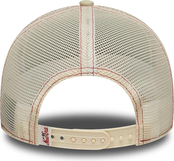 Produktbild New Era Damen A-Frame Trucker Cap - BRAND PATCH beige