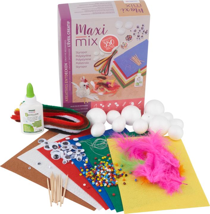 Produktbild Glorex Creativ-Maxi-Mix, Styropor