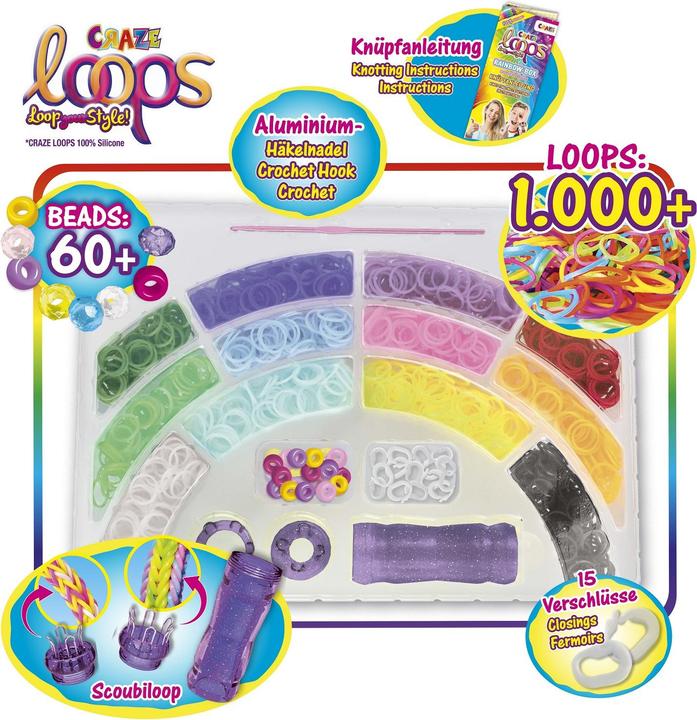 Actual product image Craze Rainbow Box