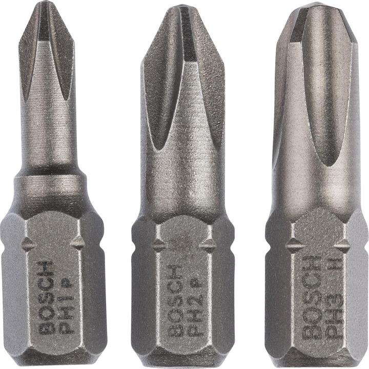 Actual product image Bosch Professional Zubehör Bosch Professional Kreuzschlitz-Bit PH 1, PH 2, P (Cross Phillips PH M1, Cross Phillips PH M2, Cross Phillips PH M3)