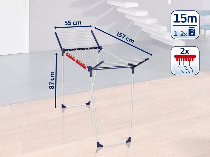 Image du produit Leifheit Pegasus 150 Solid Slim (15 m)