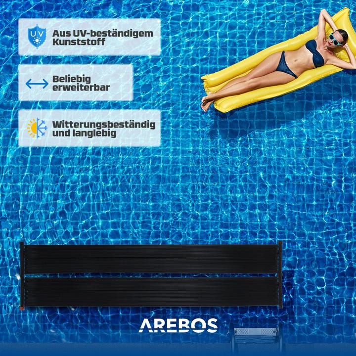 Actual product image Arebos Solar heating