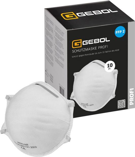 Actual product image Gebol Feinstaubmaske Profi FFP2 Box (FFP2, 10 x)