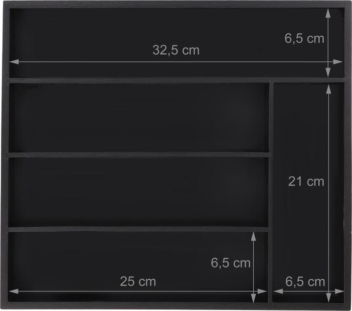 Produktbild Relaxdays Besteckkasten