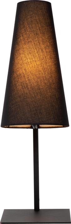 Produktbild Lucide GREGORY - Tischlampe - 1xE27 - Schwarz 30595/81/30 (E27)
