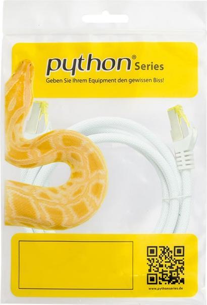 Produktbild Python Series RJ45 Patchkabel mitCat.7 Rohkabel (S/FTP, CAT7, 7.50 m)