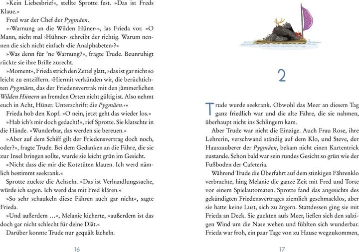 Produktbild Die wilden Hühner auf Klassenfahrt (Deutsch, Cornelia Funke, Florentine Prechtel, 2018)