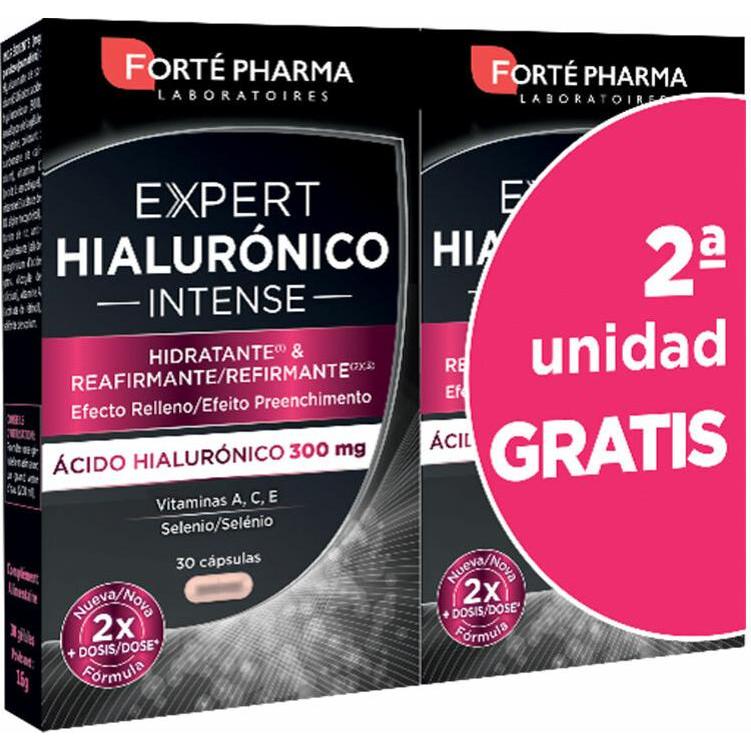 Forte Pharma, Bodylotion, EXPERT HIALURÓNICO INTENSE hidratante & revitalizante 2 x 30 cápsulas (Körpermilch)